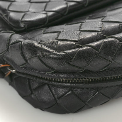 Bottega Veneta Nappa Intrecciato Small Chain Crossbody Black 10 of 11