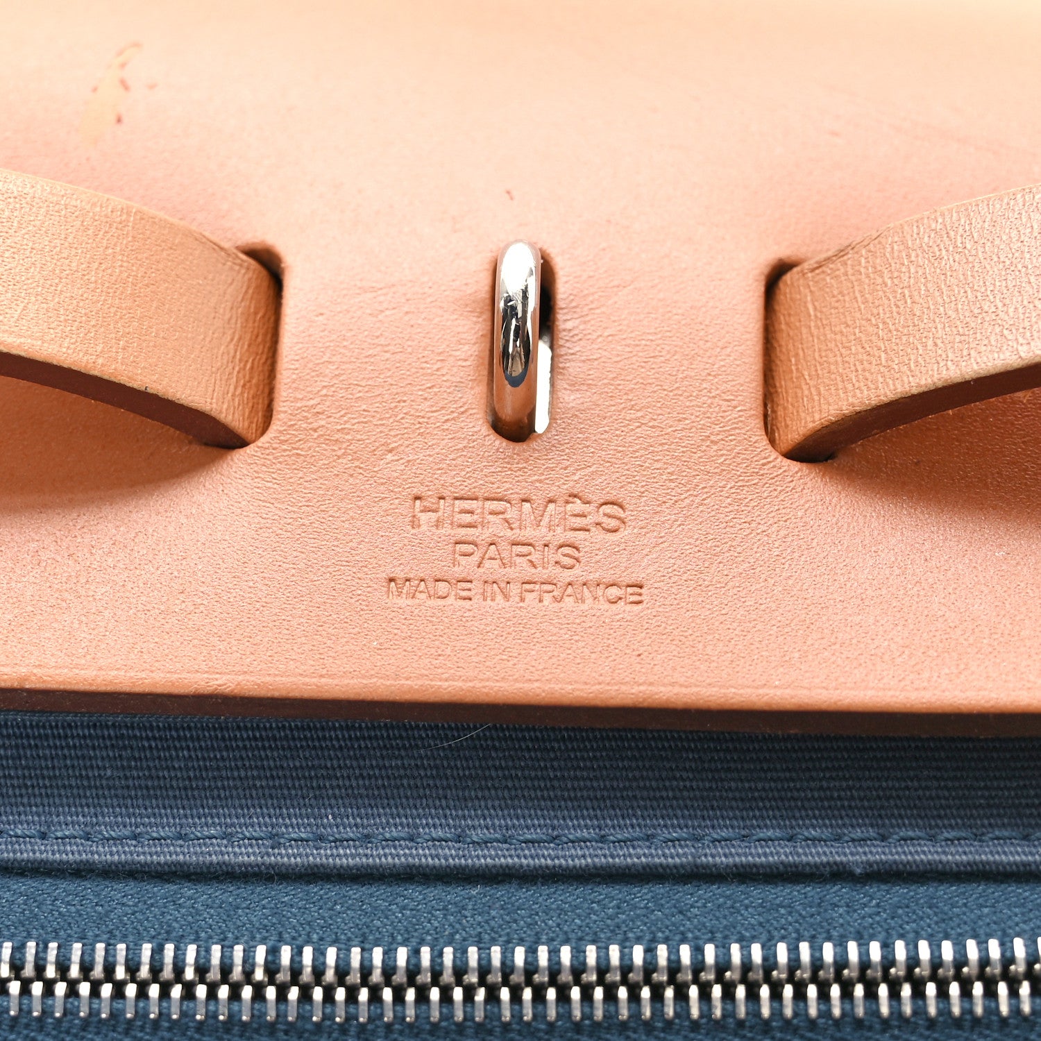 Hermes Toile Vache Hunter Herbag Zip 31 PM Azur Natural 7 of 14