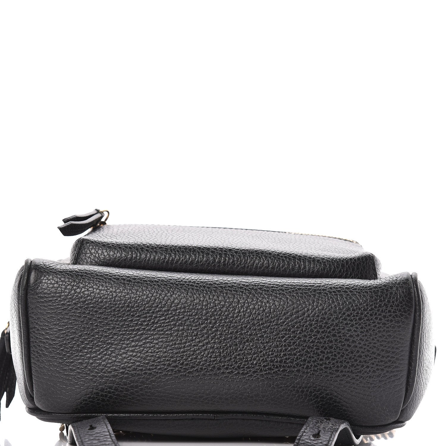 Gucci Pebbled Calfskin Soho Chain Backpack Black 17 of 18