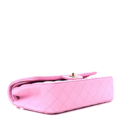 Chanel Caviar Quilted Medium Double Flap Pink 4 of 12