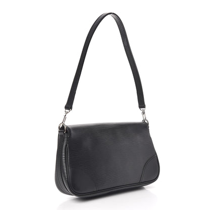 Louis Vuitton Epi Segur Pochette Black 3 of 9