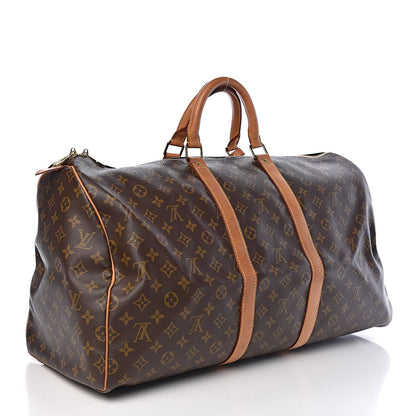 Louis Vuitton Monogram Keepall 55 3 of 10