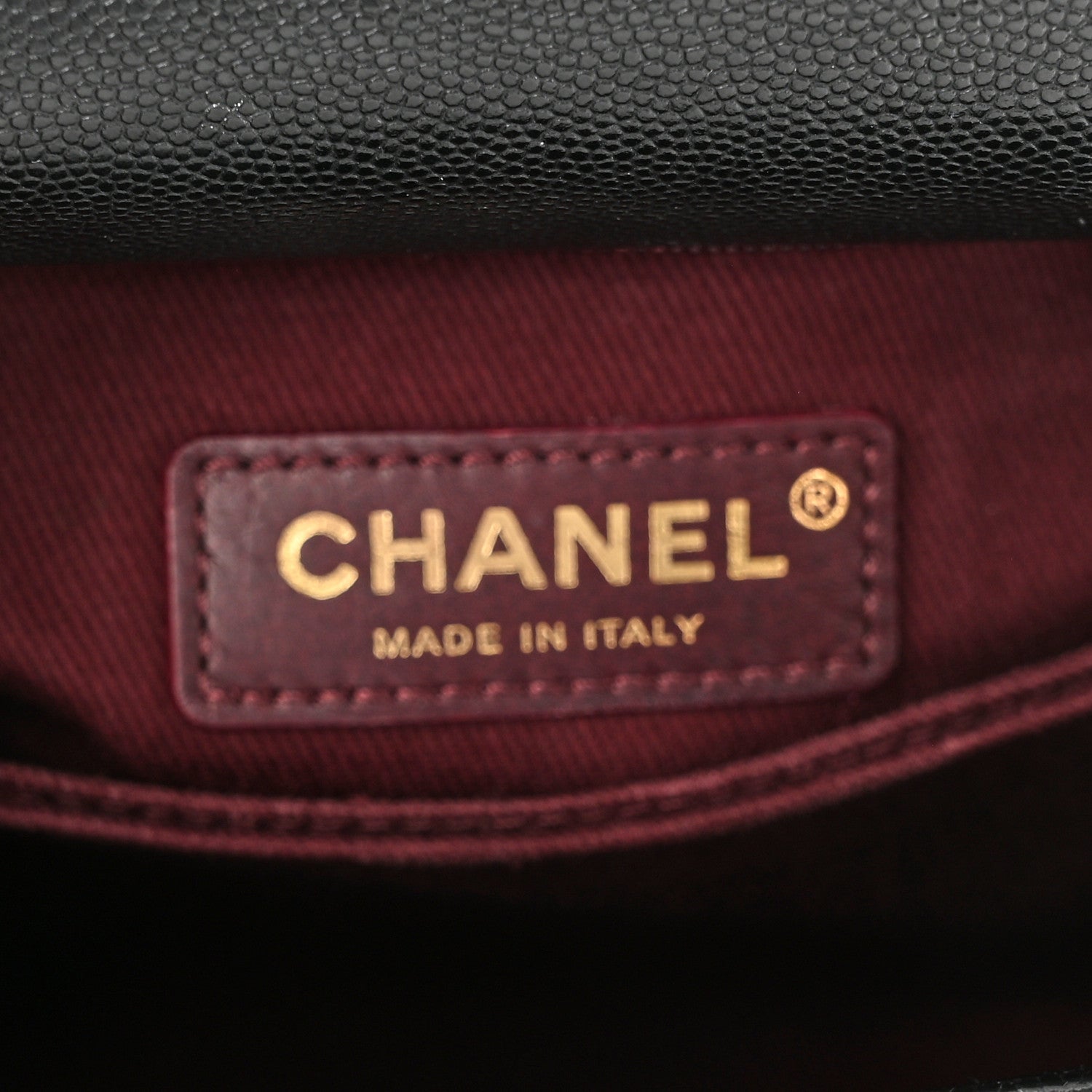 Chanel Caviar Quilted Mini Coco Handle Flap Black 6 of 10