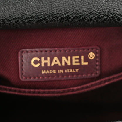 Chanel Caviar Quilted Mini Coco Handle Flap Black 6 of 10