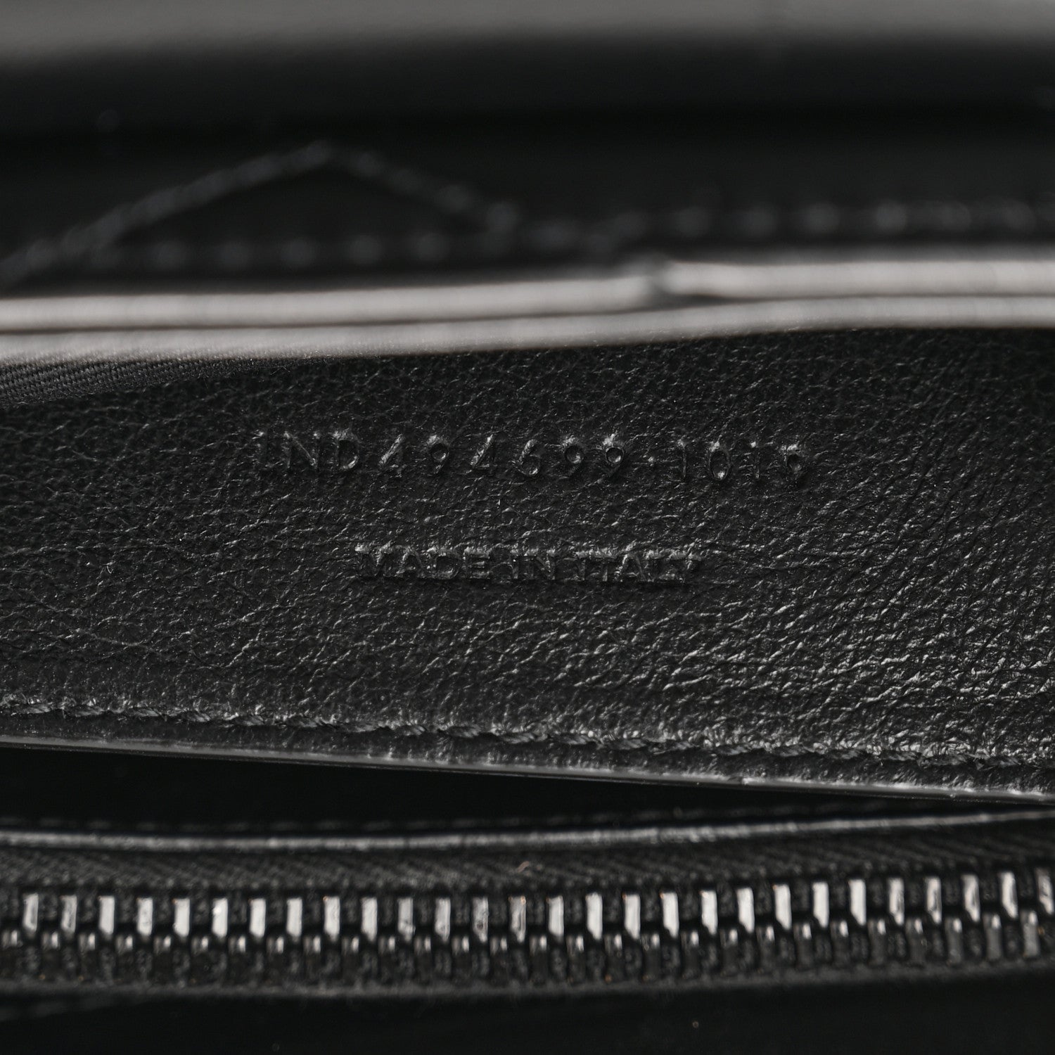 Saint Laurent Calfskin Y Quilted Monogram Monochrome Small Loulou Chain Satchel Black 8 of 11
