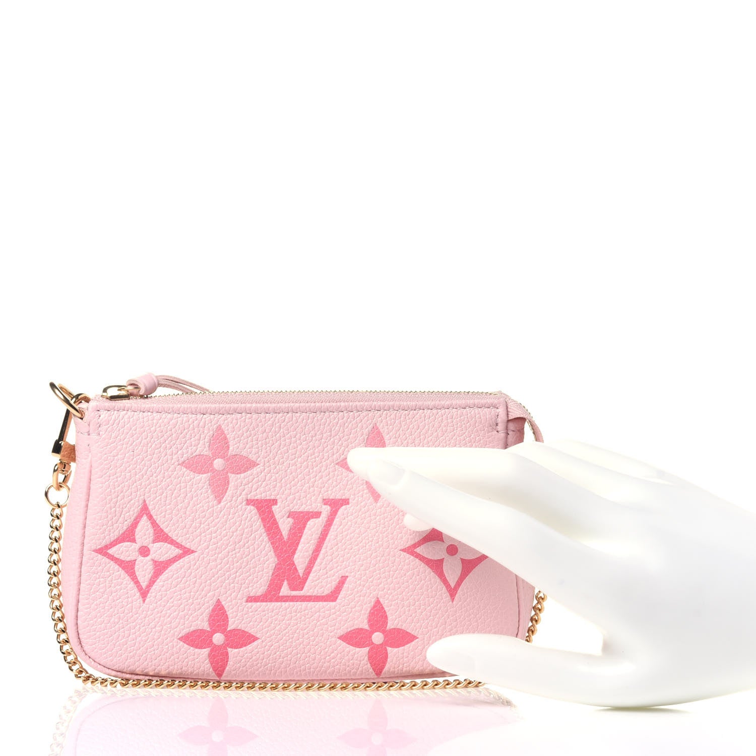 Louis Vuitton Empreinte Monogram Giant By The Pool Mini Pochette Accessories Bouton De Rose 2 of 9