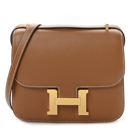 Hermes Epsom Constance 18 Gold 1 of 11