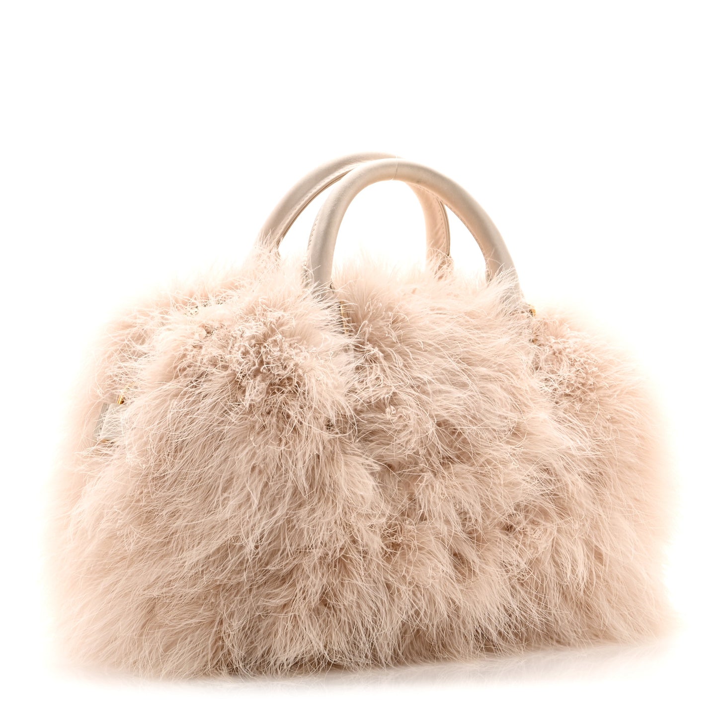 Ostrich Feather Speedy 25 Blush Ivory