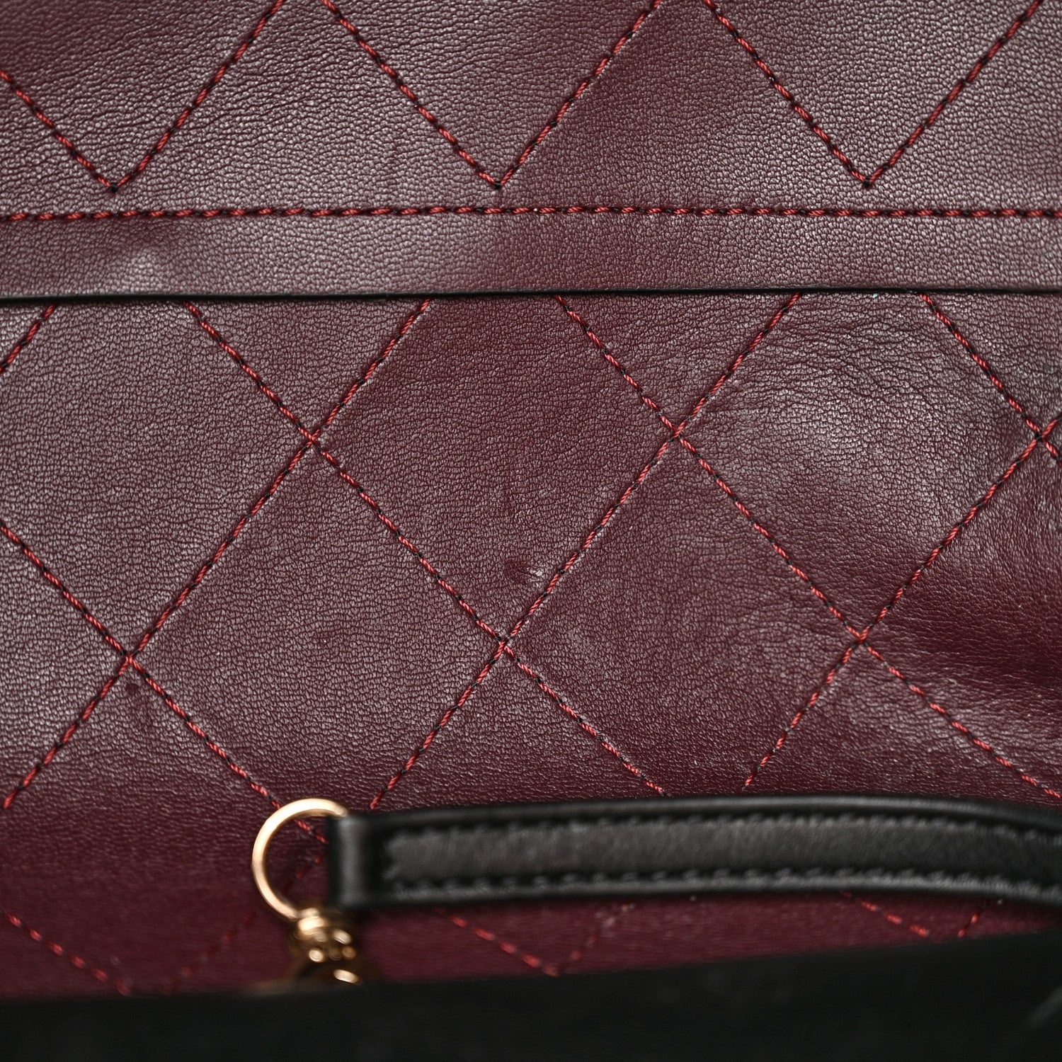 Chanel Calfskin Large Serial Shopper Tote Black 12 of 16