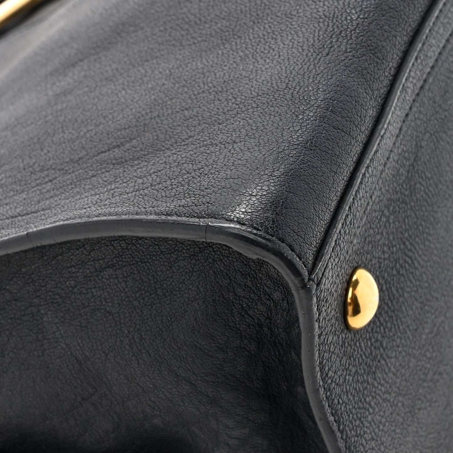 Sheepskin Small Cabas ChYc Navy