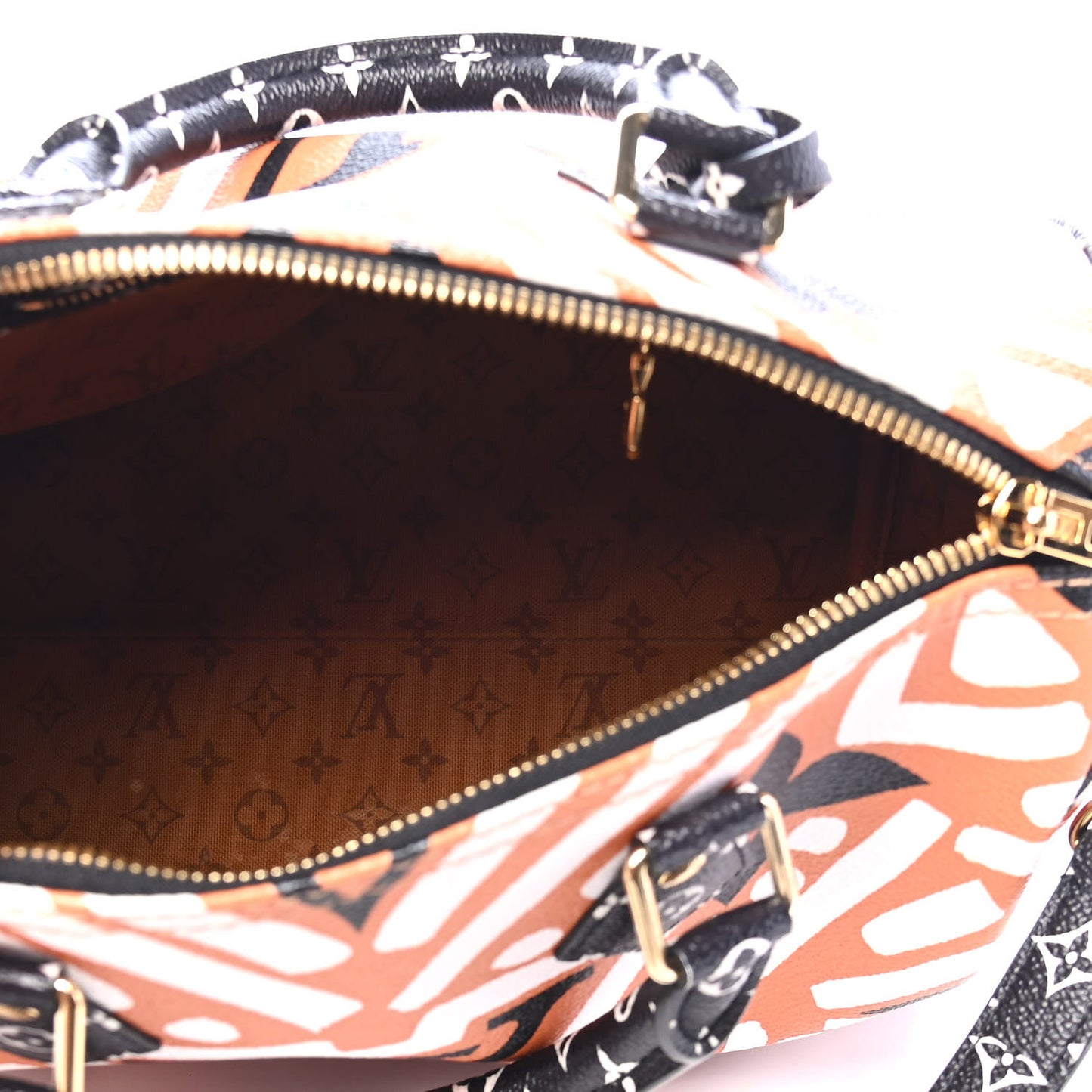 Monogram Giant Crafty Speedy Bandouliere 25 Creme Caramel