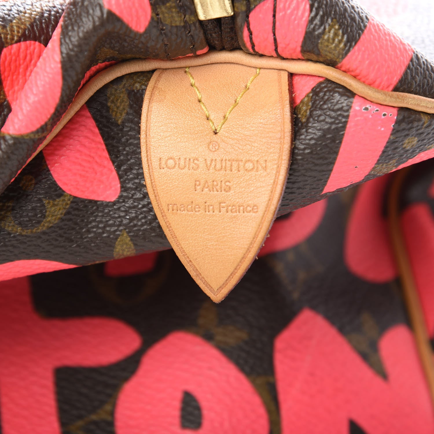 Louis Vuitton Monogram Graffiti Keepall 50 Fuchsia 6 of 13