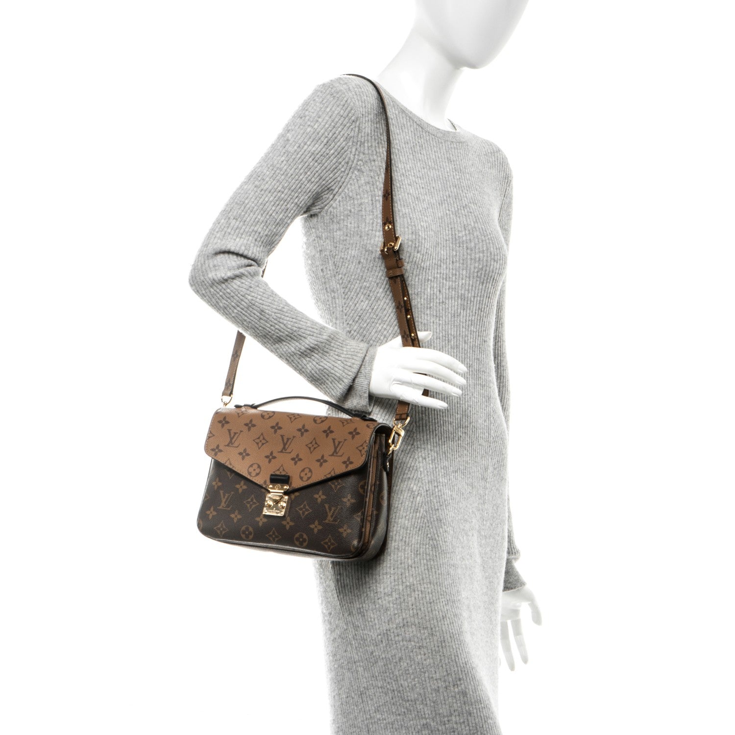 Louis Vuitton Reverse Monogram Pochette Metis 2 of 7