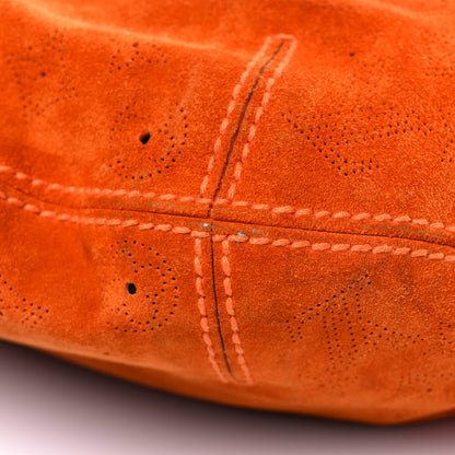 Louis Vuitton Suede Mahina Onatah GM Orange 7 of 11