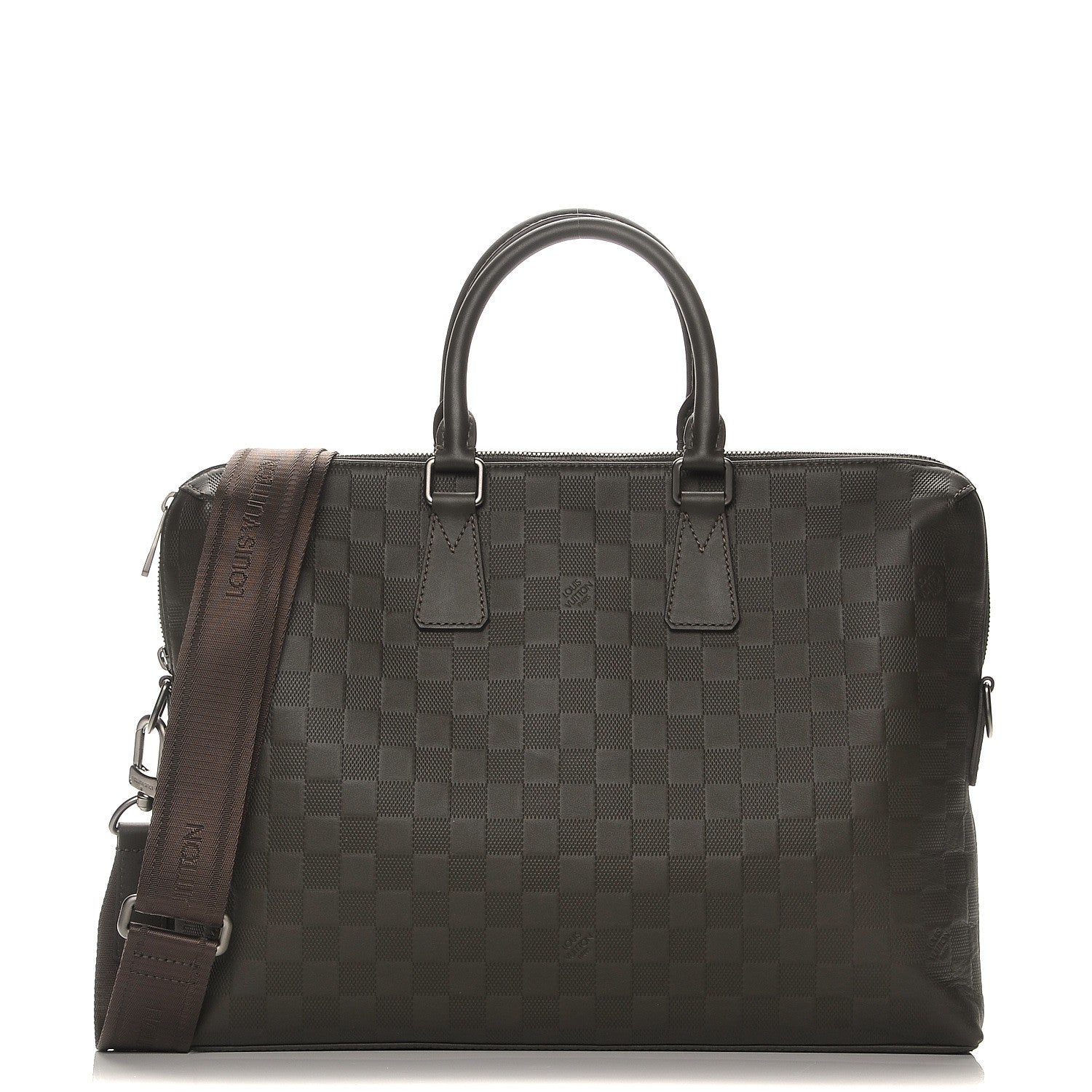 Louis Vuitton Damier Infini Porte-Documents Jour Granit 1 of 7