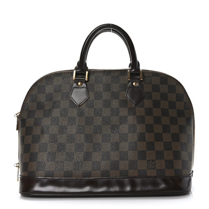 Louis Vuitton Damier Ebene Alma PM 1 of 9