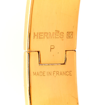 Hermes Enamel Narrow Clic Clac H Bracelet PM Black 4 of 5