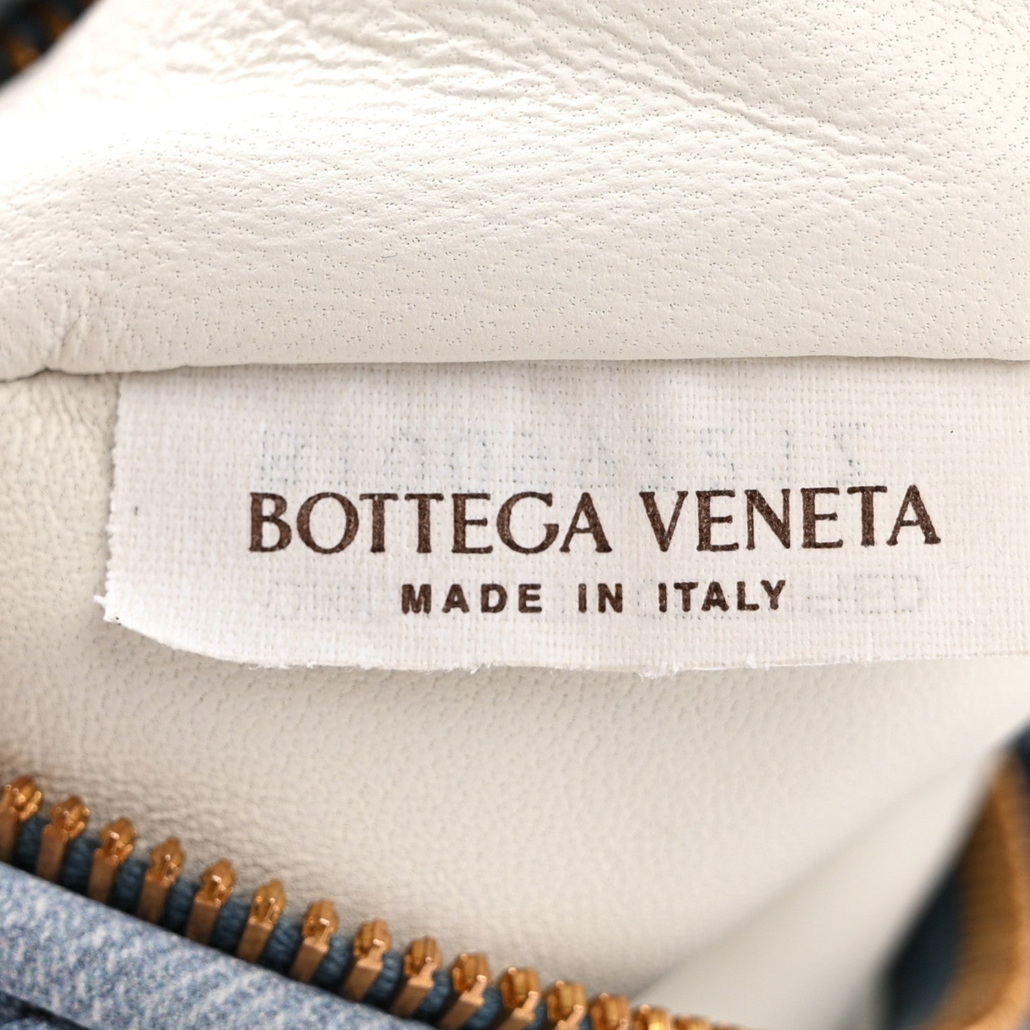 Bottega Veneta Nappa Denim Effect Intrecciato Teen Jodie Hobo Denim 6 of 12