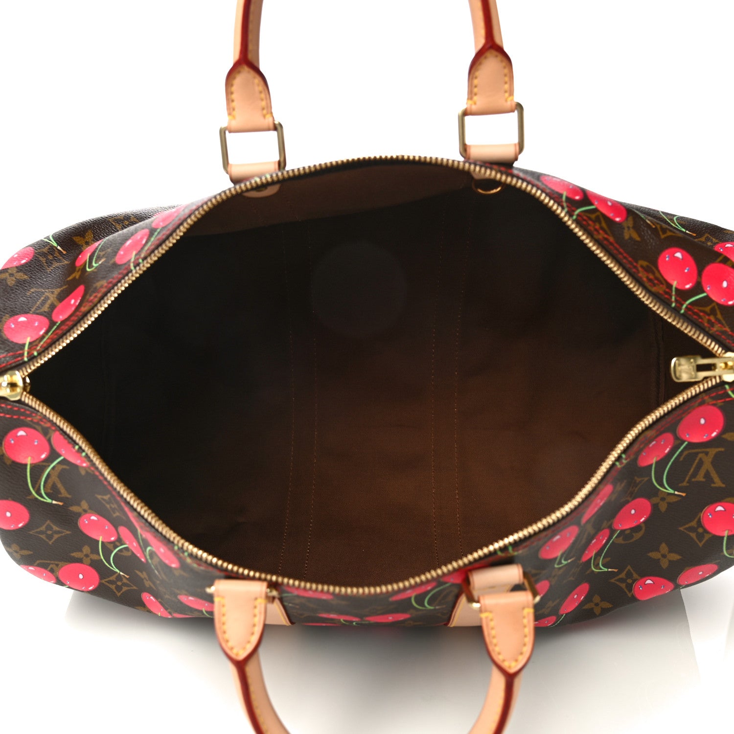 Louis Vuitton Monogram Cerises Keepall 45 5 of 10