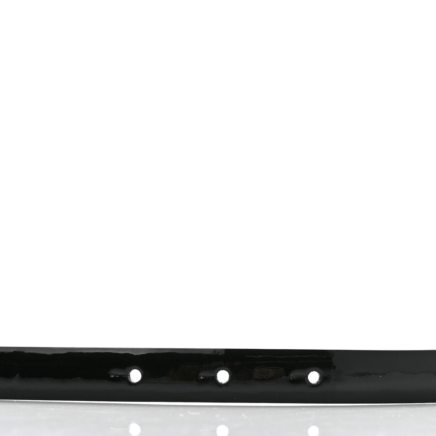 Patent CC No 5 Perfume Bottle Skinny Belt 90 36 Black