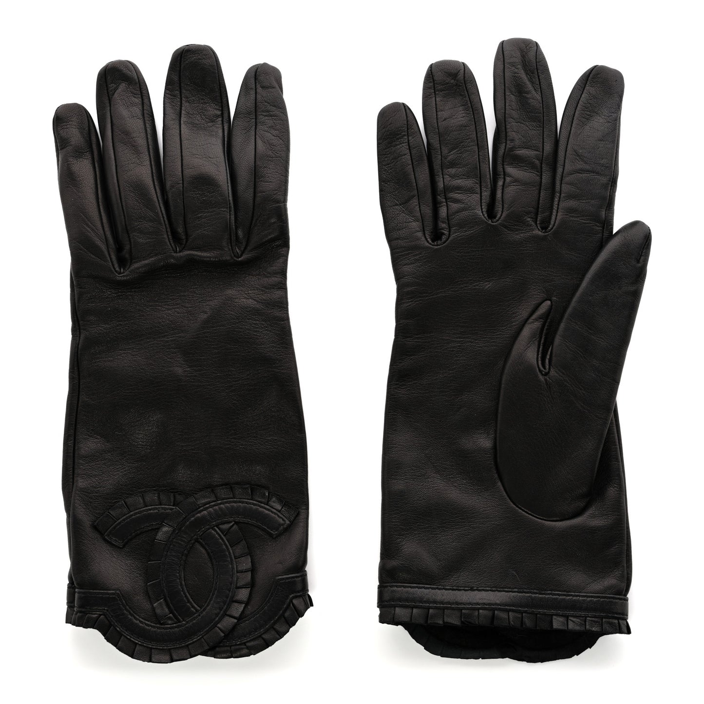 Lambskin CC Gloves 8 Black