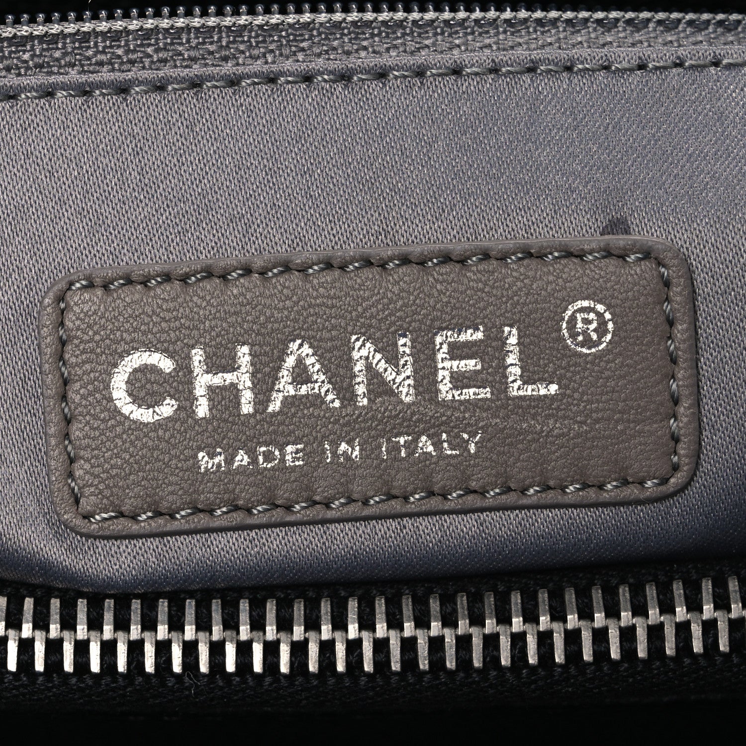 Chanel Caviar Quilted XL Grand Shopping Tote GST Black 6 of 10