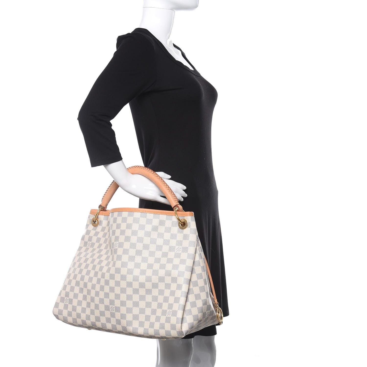 Louis Vuitton Damier Azur Artsy MM 2 of 10