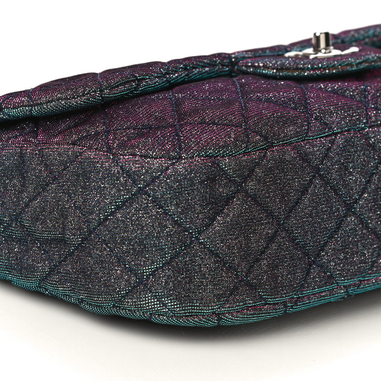 Iridescent Glitter Fabric Jumbo Single Flap Multicolor