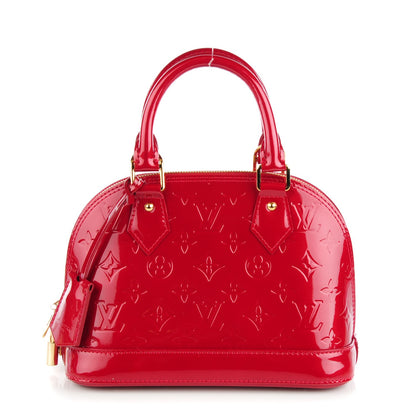 Louis Vuitton Vernis Alma BB Pomme D'Amour 1 of 7
