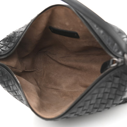 Bottega Veneta Nappa Intrecciato Small Shoulder Bag Black 5 of 10