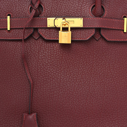 Hermes Fjord Birkin 35 Rouge H 8 of 18