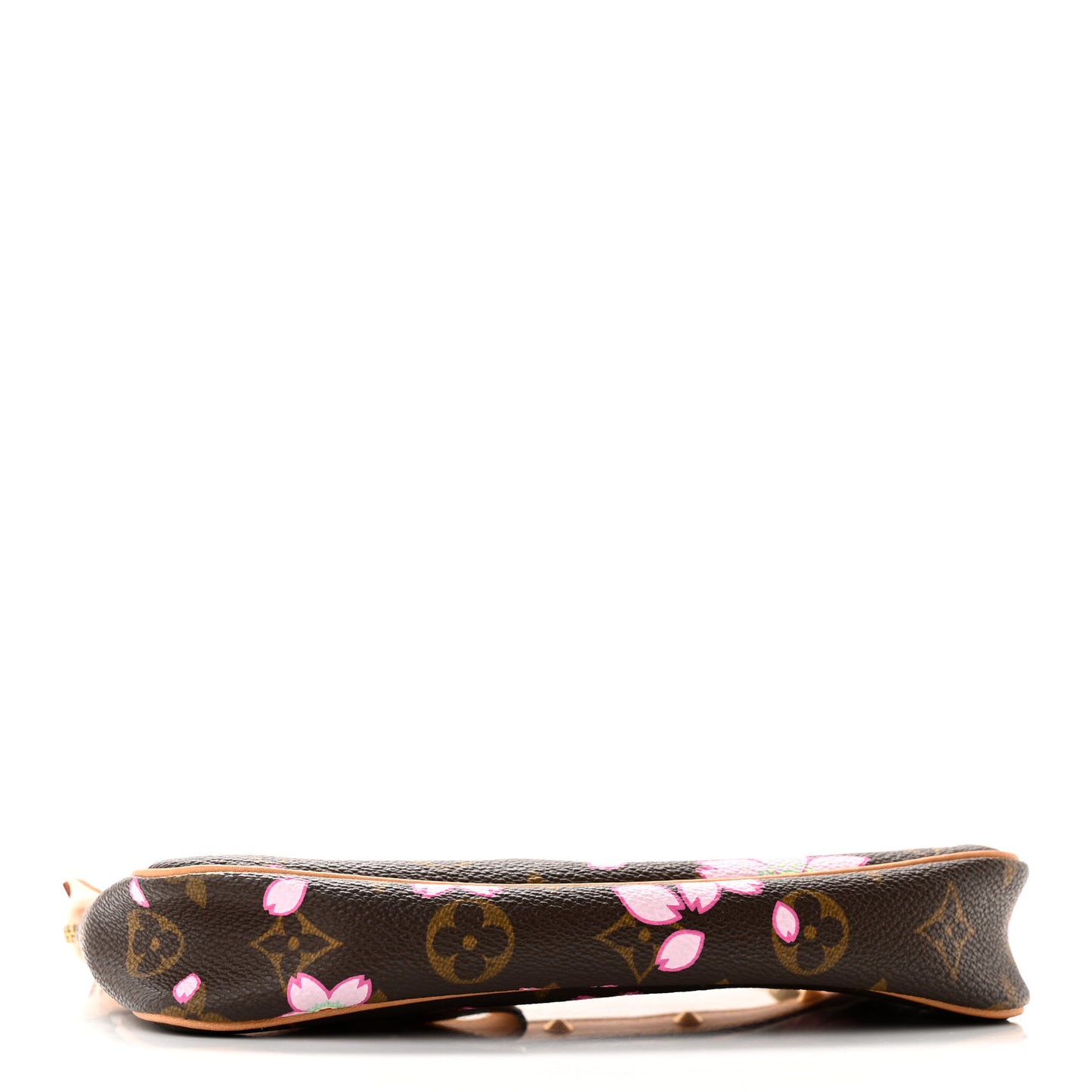 Monogram Cherry Blossom Pochette Accessories Brown