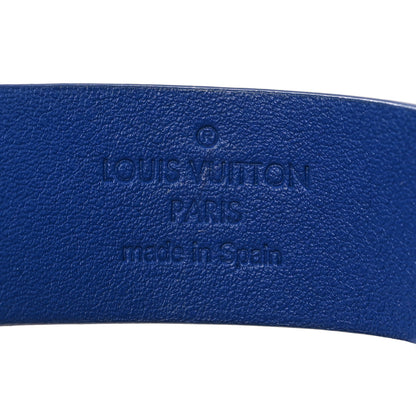Louis Vuitton Goatskin Spike It Wrap Bracelet Blue 4 of 5