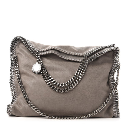 Stella McCartney Shaggy Deer Falabella Fold Over Tote Grey 1 of 9