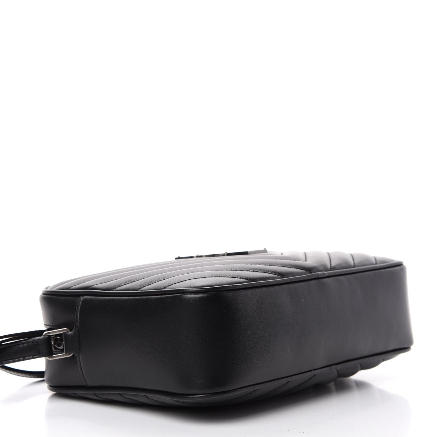 Calfskin Matelasse Monogram Lou Camera Bag Black