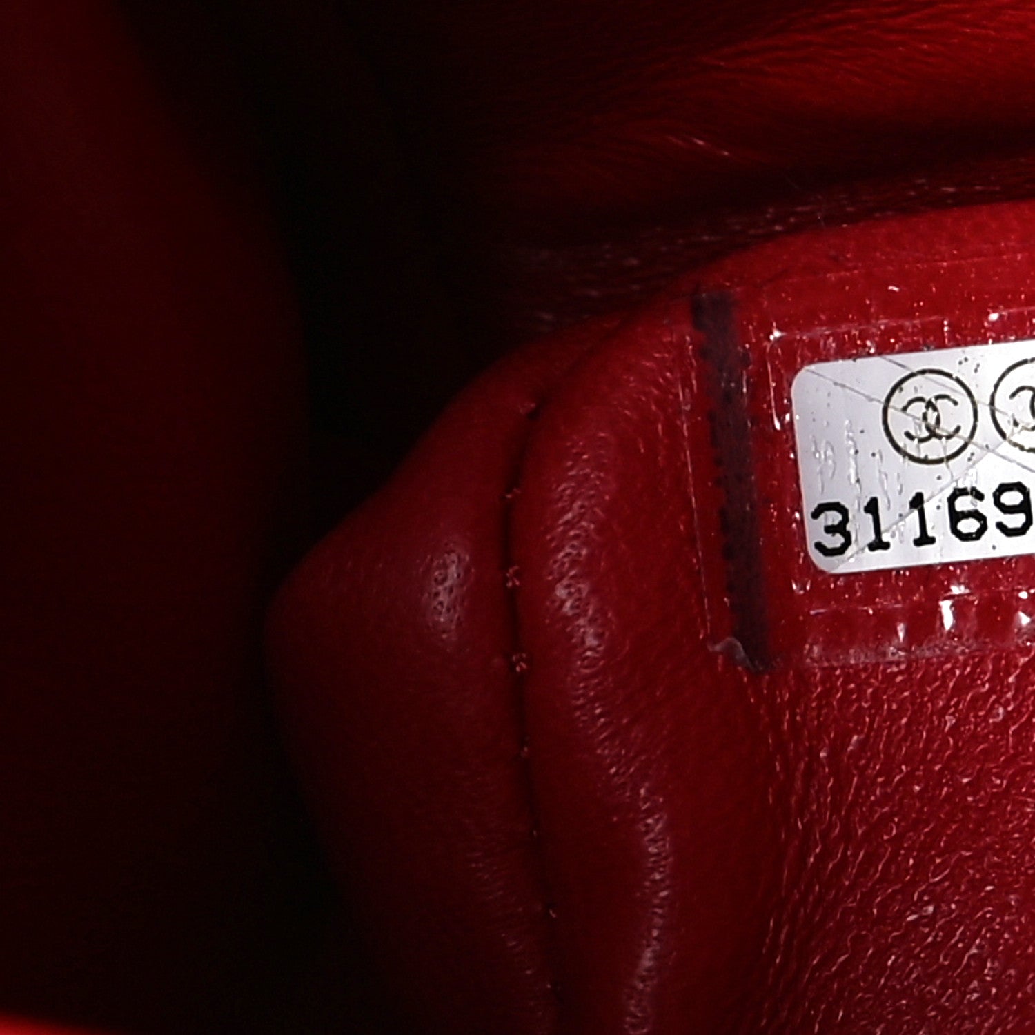 Chanel Caviar Quilted Medium Double Flap Red 7 of 11