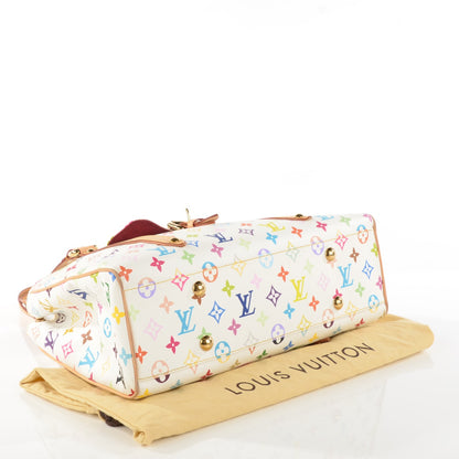 Louis Vuitton Monogram Multicolor Aurelia MM White 9 of 14