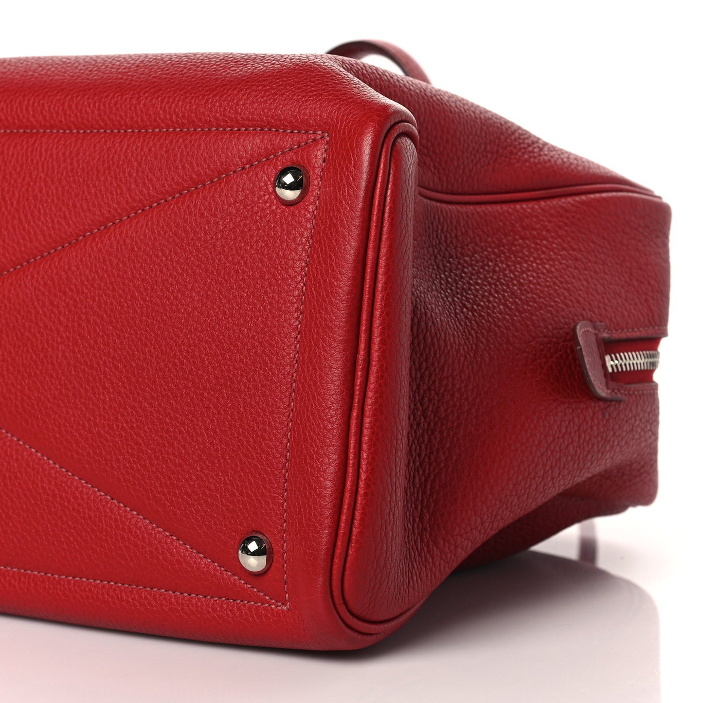 Taurillon Clemence Victoria 35 Rouge Garance