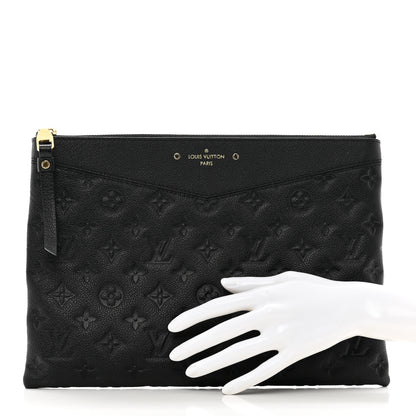 Louis Vuitton Empreinte Daily Pouch Black 2 of 6