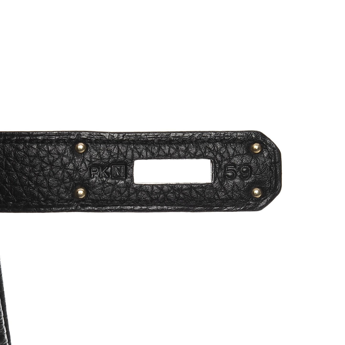 Togo Birkin 30 Black