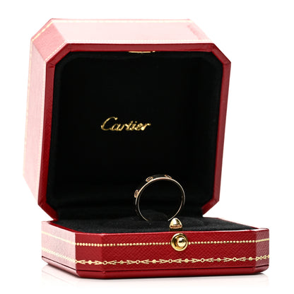 Cartier 18K Yellow Gold 3.5mm LOVE Wedding Band Ring 55 7.25 5 of 5