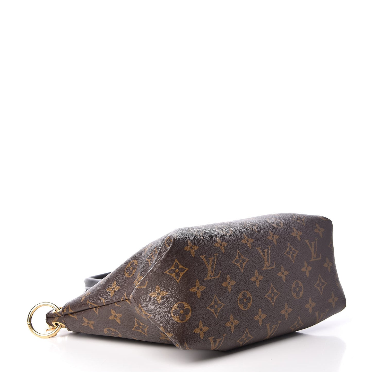Monogram Flower Zipped Tote PM Black