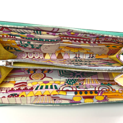 Hermes Epsom Silk'In Wallet Vert Jade 5 of 7