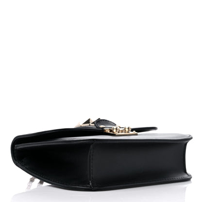 Valentino Garavani Vitello Small Glam Lock Rockstud Flap Black 4 of 9