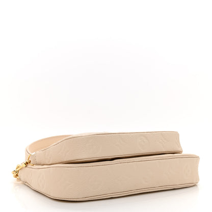 Louis Vuitton Empreinte Monogram Giant Multi Pochette Accessories Cream 4 of 11