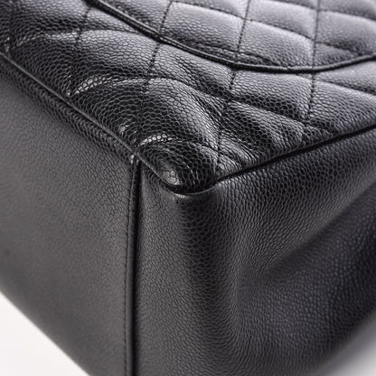 Chanel Caviar Quilted Grand Shopping Tote GST Black 12 of 13