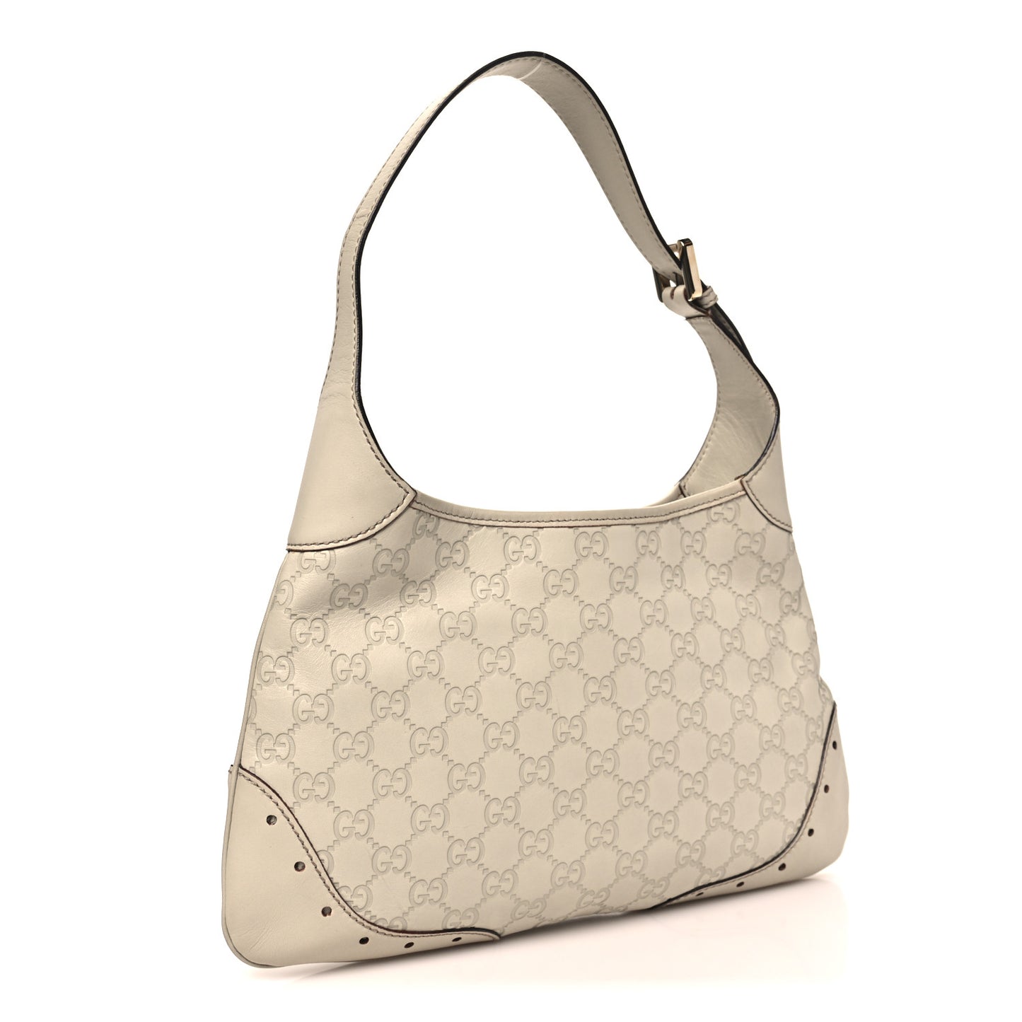 Guccissima Punch Hobo Off White