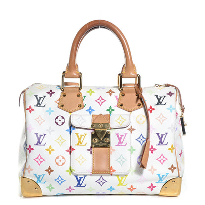 Louis Vuitton Monogram Multicolor Speedy 30 White 1 of 7