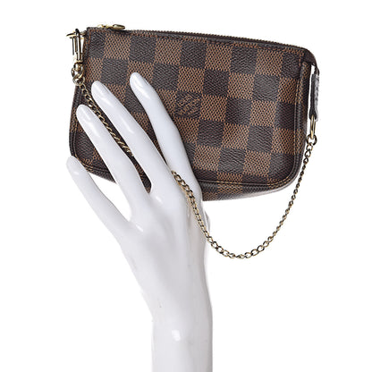 Louis Vuitton Damier Ebene Mini Pochette Accessories 2 of 7