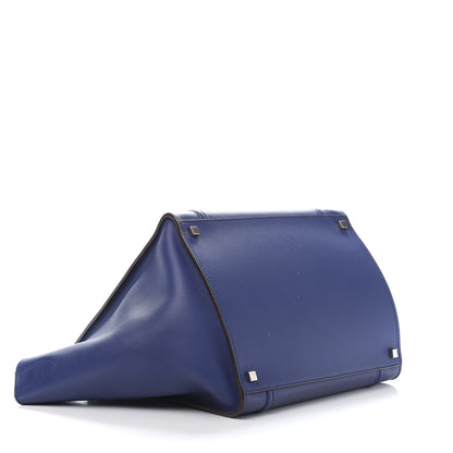 Celine Supple Calfskin Medium Phantom Luggage Indigo 4 of 12